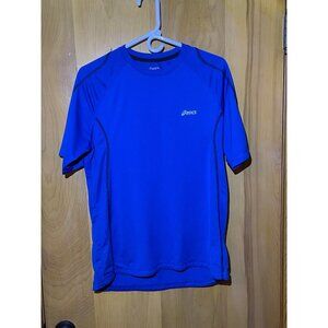 Asics Dri-Fit workout shirt - Bright Blue - Size Medium